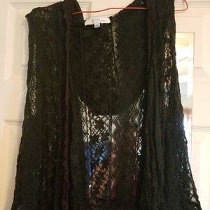 Lace Vest